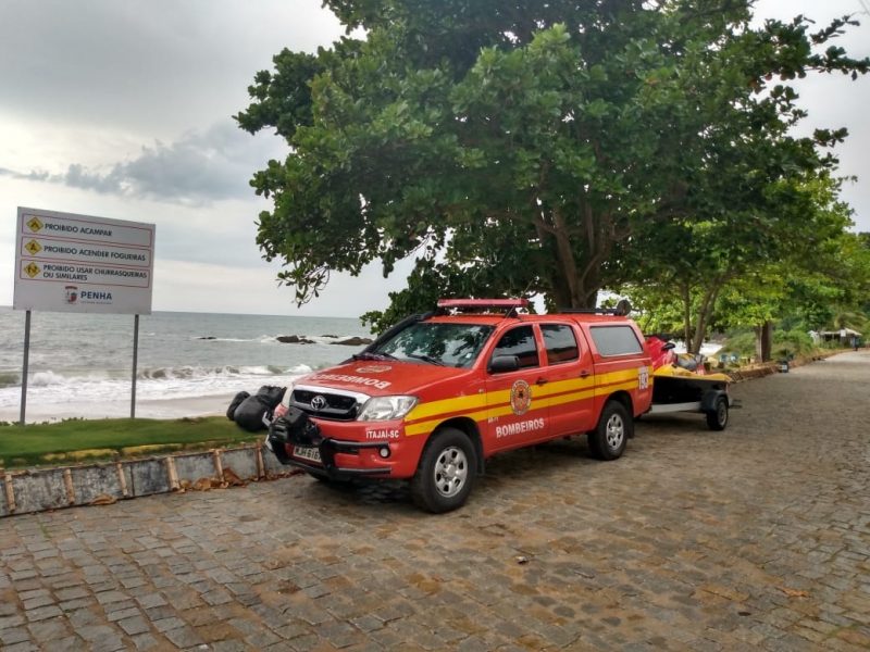 Bombeiros fazem busca desde quinta-feira de manh&atilde; – Foto: CBM/Divulga&ccedil;&atilde;o/ND