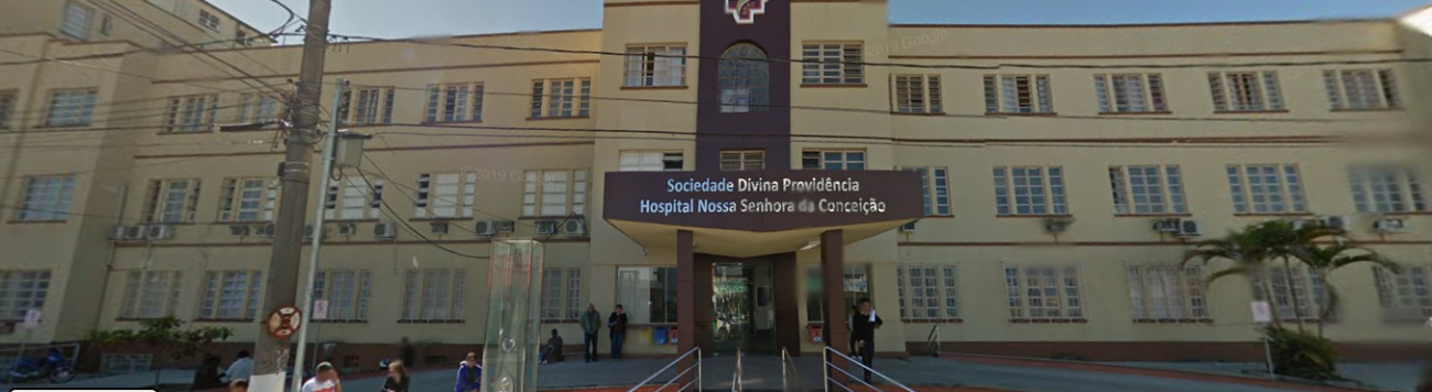 Luiz Martinho dos Santos, 82 anos, morreu no sábado (11/4) no Hospital Nossa Senhora da Conceição, em Tubarão. Ele estava internado desde o dia 28 de março no hospital e o testa da Covid-19, foi feito no dia seguinte. O resultado foi confirmado pela Vigilância Epidemiológica do município no dia 5 de abril. Luiz era hipertenso e cardiopata. Confira a reportagem completa: <a href="https://bit.ly/3cm76IT">https://bit.ly/3cm76IT</a> - Reprodução/Google Maps