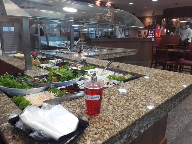 Medidas de seguran&ccedil;a sanit&aacute;ria devem ser seguidas pelos estabelecimentos – Foto: Talita Catie / ND