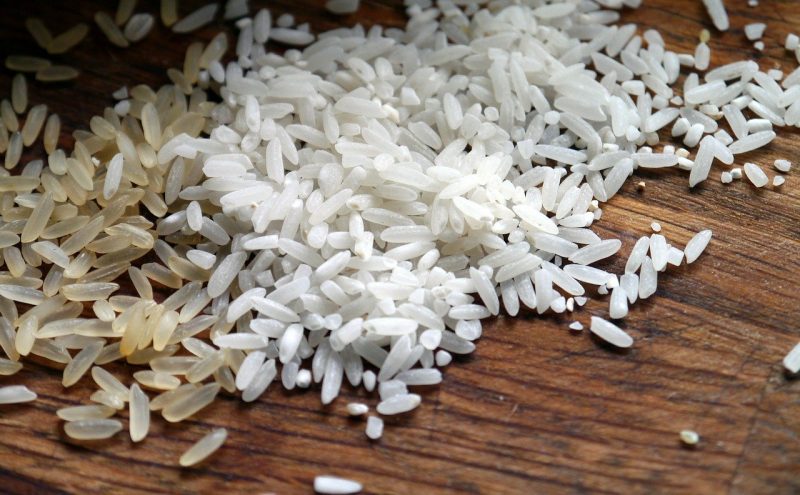 Grãos de arroz
