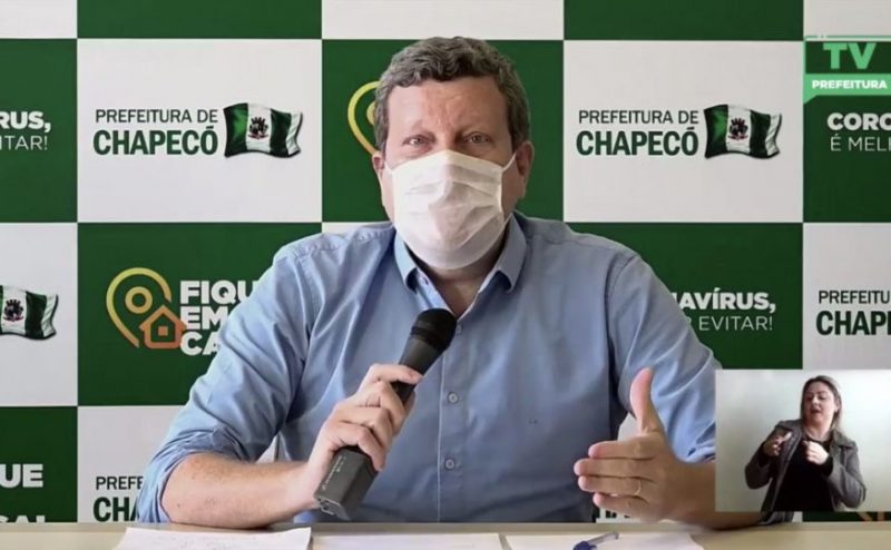 O prefeito Luciano Buligon (PSL) est&aacute; no segundo mandato – Foto: Reprodu&ccedil;&atilde;o/ND