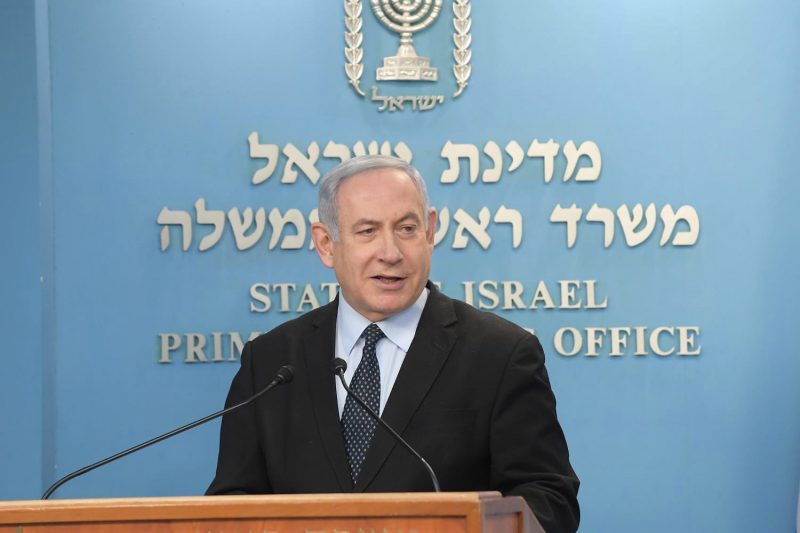 Primeiro-ministro de Israel, Benjamin Netanyahu