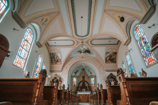 Igreja São Sebastião, em Vargem do Cedro, no município de São Martinho, onde os sinos agora dobram em memória ao seu sineiro mais experiente – Foto: Divulgação/ND