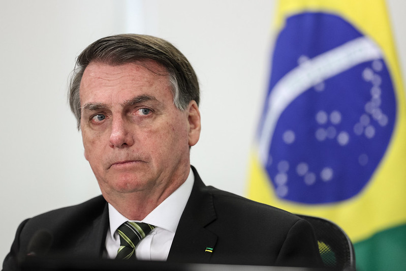 Jair Bolsonaro disse que país está quebrando e é contra o “lockdown” – Foto: Marcos Correa/ND