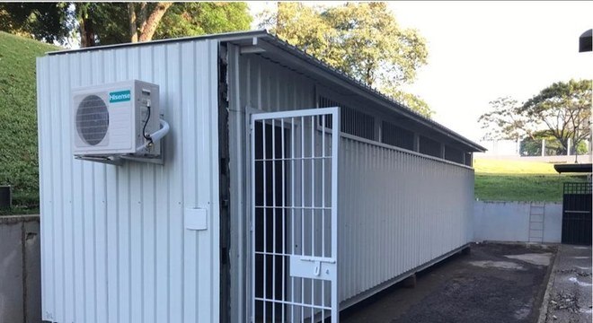 Cont&ecirc;ineres met&aacute;licos podem agravar a situa&ccedil;&atilde;o de presos por causa do coronav&iacute;rus – Foto: Divulga&ccedil;&atilde;o Depen / Minist&eacute;rio da Justi&ccedil;a