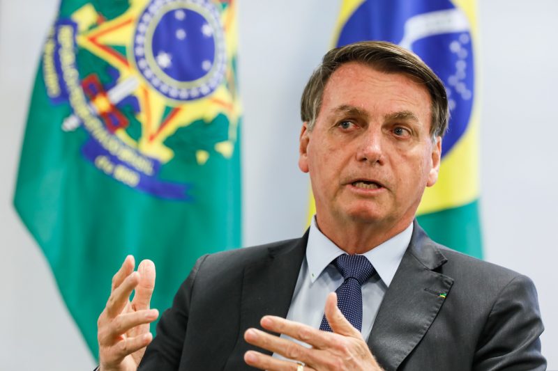San&ccedil;&atilde;o da MP 936/2020 foi anunciada pelo presidente – Foto: Isac N&oacute;brega/PR