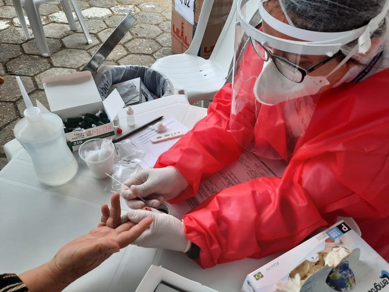 A mudança ocorre 95 dias depois da primeira confirmação de um caso de coronavírus em Santa Catarina, que dá uma média de cerca de 146 casos por dia &#8211; Foto: PMI/Divulgação/ND