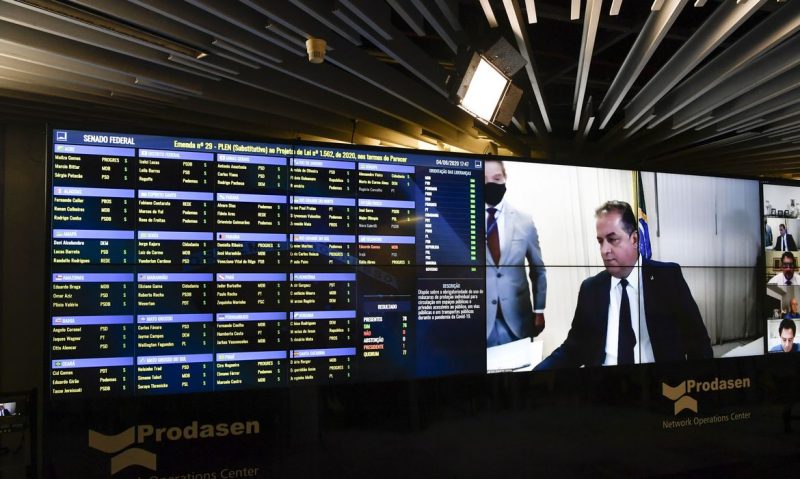 Debate defendeu nesta segunda (13) medidas regulat&oacute;rias para a discuss&atilde;o do PL das fake news – Foto: Leopoldo Silva/Ag&ecirc;ncia Senado