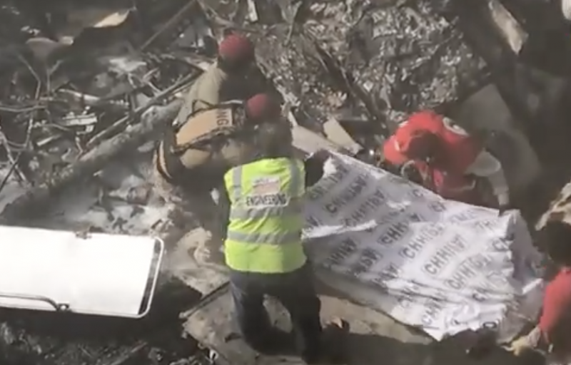 Acidente no Paquistão causou 97 mortes – Foto: Reprodução