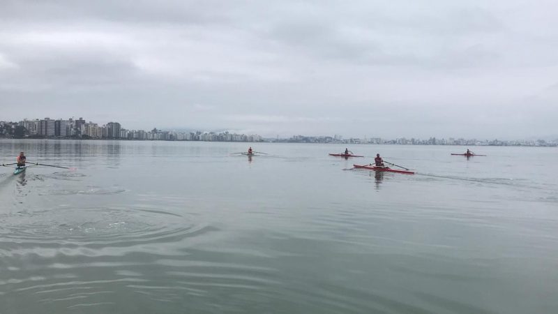 Martinelli &eacute; o clube de Florian&oacute;polis com mais t&iacute;tulos no Campeonato Catarinense de Remo – Foto: Martinelli/Divulga&ccedil;&atilde;o/ND
