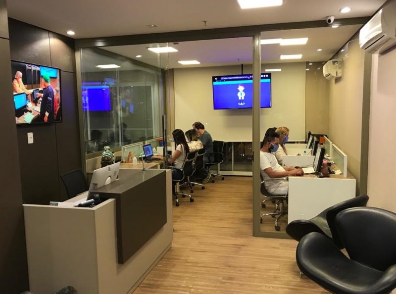 Imagem publicada no site da prefeitura de São José no dia 29 de abril, ao enaltecer a marca de atendimentos registrados até ali; menos de duas semanas depois a “parceria” ruiu – Foto: Prefeitura de São José/Divulgação