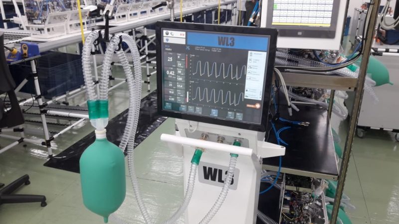 Respiradores est&atilde;o no centro de nova investiga&ccedil;&atilde;o do Tribunal de Contas de SC – Foto: Adriele Evarini