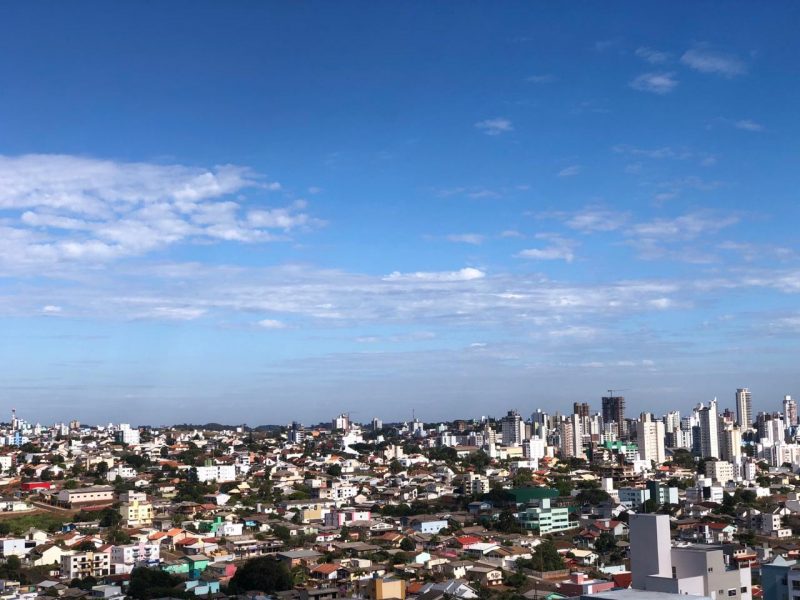 Ao longo da semana e domingo de Páscoa as temperaturas não devem ultrapassar os 23°C em Chapecó – Foto: Willian Ricardo/ND