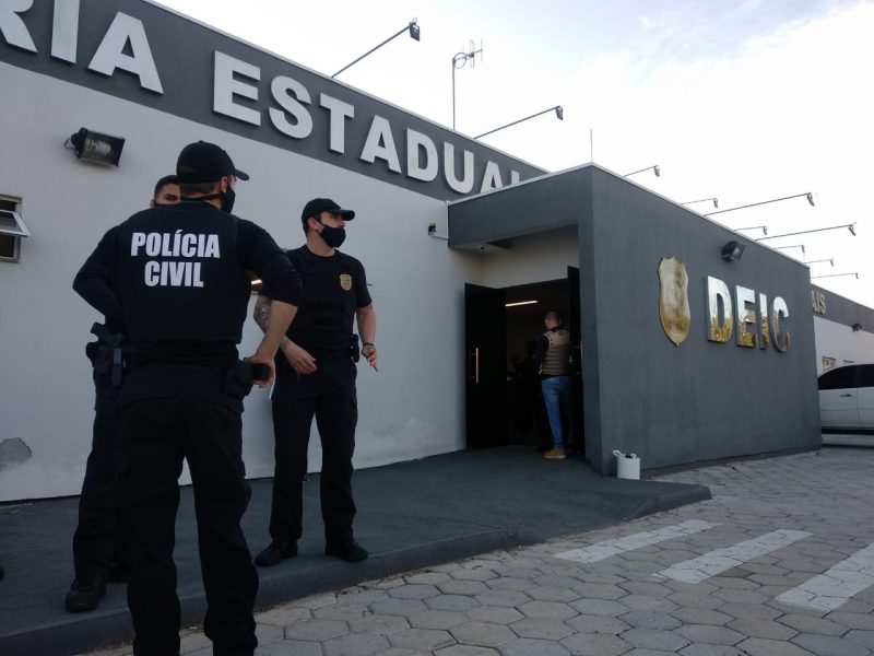 Operação Network foi deflagrada pela Polícia Civil nesta quinta-feira – Foto: Polícia Civil/Divulgação/ND