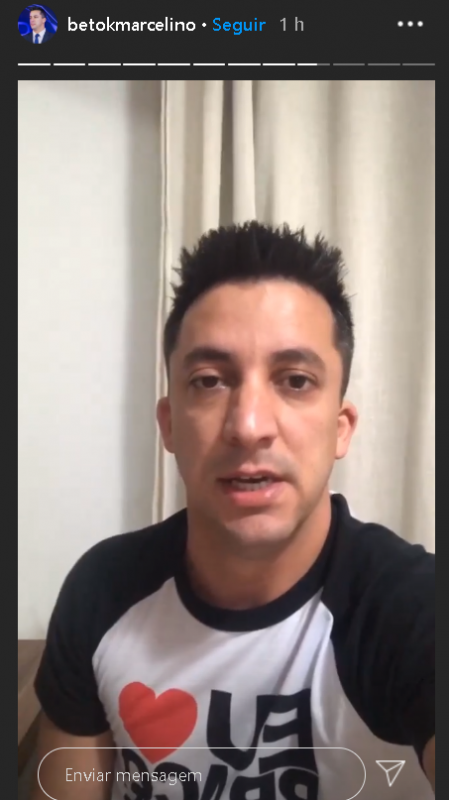 Prefeito confirmou em v&iacute;deo que est&aacute; com o novo coronav&iacute;rus – Foto: Reprodu&ccedil;&atilde;o/ND