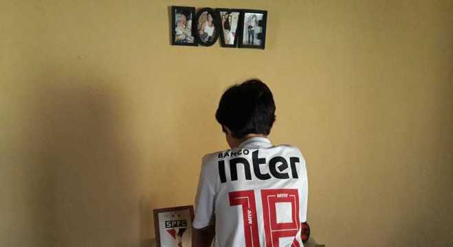 Apesar de gostar de futebol, Bruno Samudio disse que n&atilde;o &eacute; igual ao pai – Foto: Arquivo Pessoal