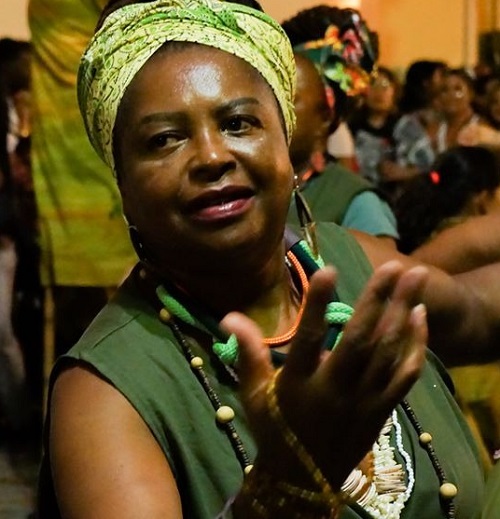 Vanda Pinedo na luta antirracial há quase 30 anos,é uma das pioneiras do MNU em SC – Foto: Cores de Aidê/Divulgação