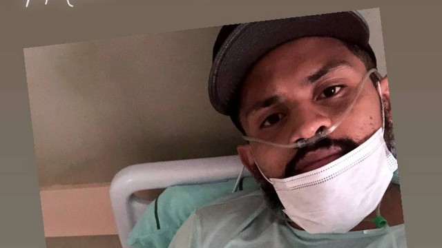 Roberto, de 29 anos, &eacute; um dos 14 funcion&aacute;rios do clube diagnosticados com o novo coronav&iacute;rus – Foto: Reprodu&ccedil;&atilde;o/Instagram/ND