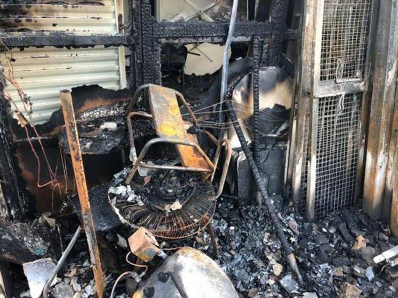 Inc&ecirc;ndio destruiu dois mil testes r&aacute;pidos para coronav&iacute;rus em Botucatu, no interior de S&atilde;o Paulo – Foto: Divulga&ccedil;&atilde;o/Prefeitura de Botucatu