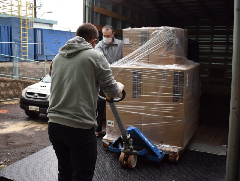 Xanxer&ecirc; recebeu os 10 equipamentos em 6 de junho – Foto: Solange Oro/Ascom Xanxer&ecirc;/