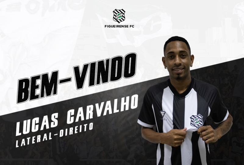 Lateral Lucas Carvalho refor&ccedil;a o Figueirense para a sequ&ecirc;ncia da temporada – Foto: Divulga&ccedil;&atilde;o/Figueirense/ND