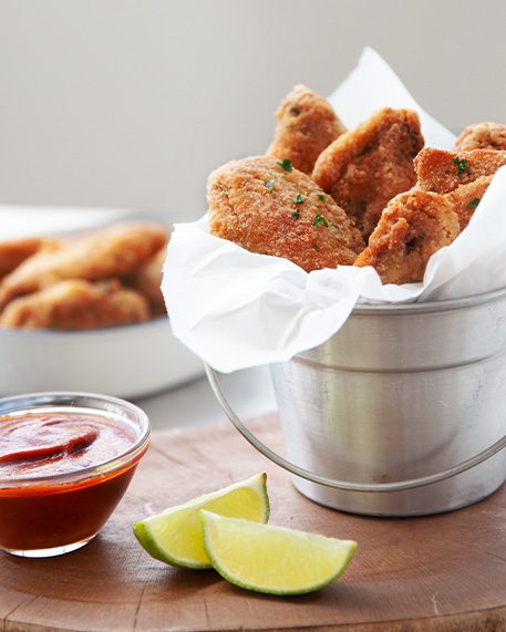 Asinhas Crocantes com Molho Picante – Foto: Divulgação/Aurora