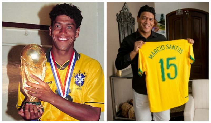 M&aacute;rcio Santos foi cortado quatro anos depois do tetra – Foto: Divulga&ccedil;&atilde;o/CBF/ND/Arquivo Pessoal