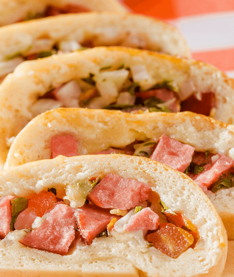 P&atilde;o de lingui&ccedil;a defumada – Foto: Divulga&ccedil;&atilde;o/Aurora