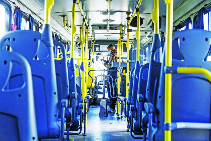 &Ocirc;nibus continuam circulando em Florian&oacute;polis e regi&atilde;o – Foto: Anderson Coelho/ND