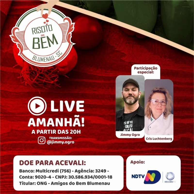 Risoto do Bem – Foto: Divulga&ccedil;&atilde;o