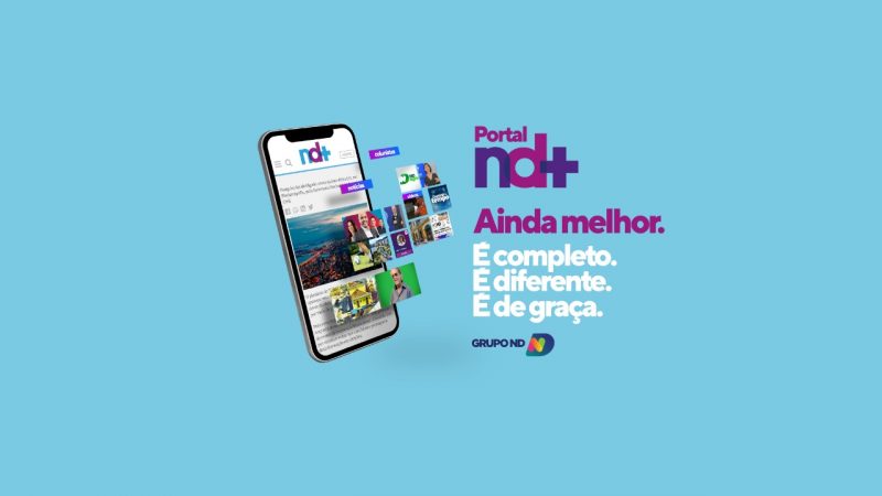 Novo portal nd+ está com visual mais clean e oferece melhor experiência de leitura – Foto: Reprodução/Grupo ND/ND