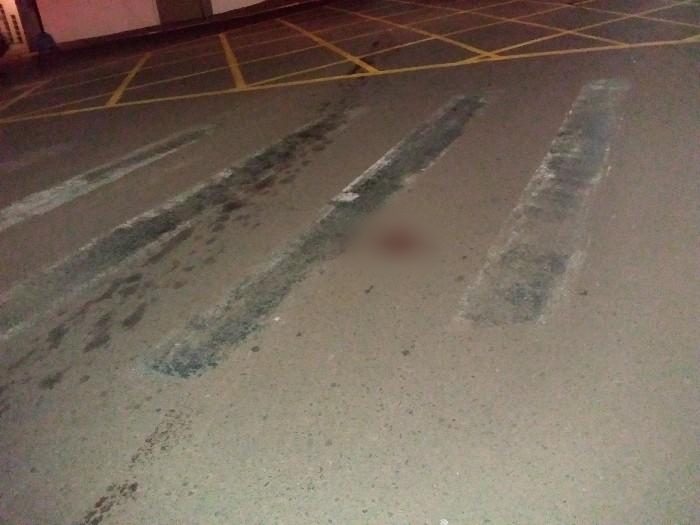 Motorista foge ap&oacute;s atropelar pai e filho de 3 anos em Xanxer&ecirc; – Foto: PM/ND