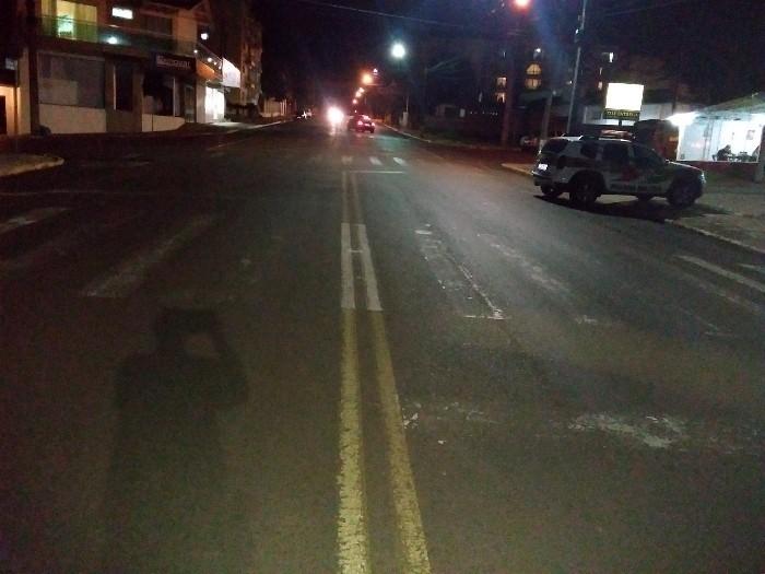 Acidente aconteceu na noite de ter&ccedil;a-feira (7) – Foto: PM/ND