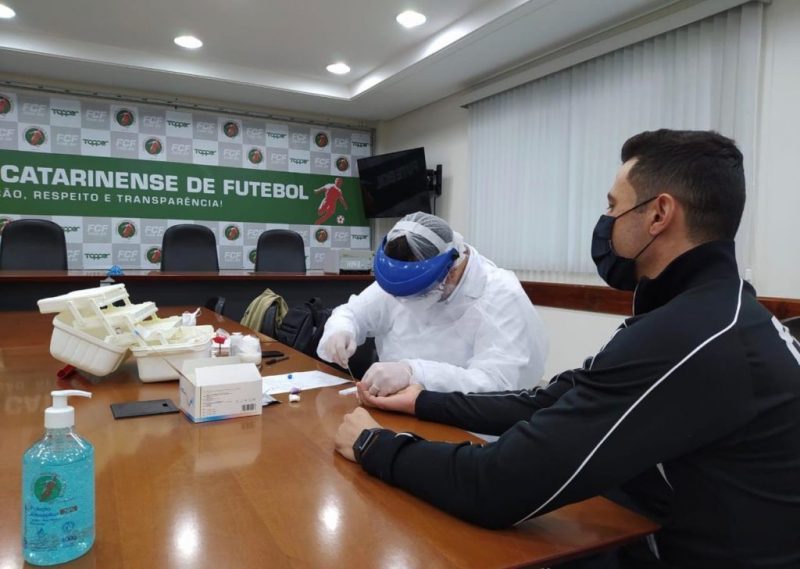 Testes foram feitos pela FCF – Foto: Lucas Filus/FCF