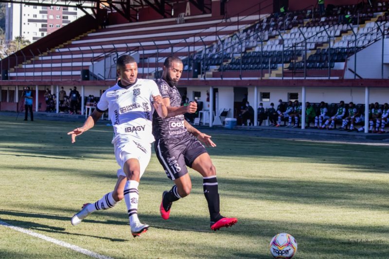 Juventus 1 x 2 Figueirense, em jogo v&aacute;lido pela primeira partida das quartas de final do Catarinense 2020 – Foto: Artur N&eacute;tto/GE Juventus/divulga&ccedil;&atilde;o