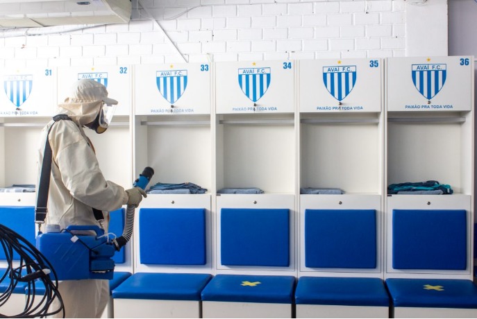 Quatro jogadores do Ava&iacute; testam positivo para Covid-19 – Foto: Leandro Boeira/Ava&iacute; F.C./Divulga&ccedil;&atilde;o/ND