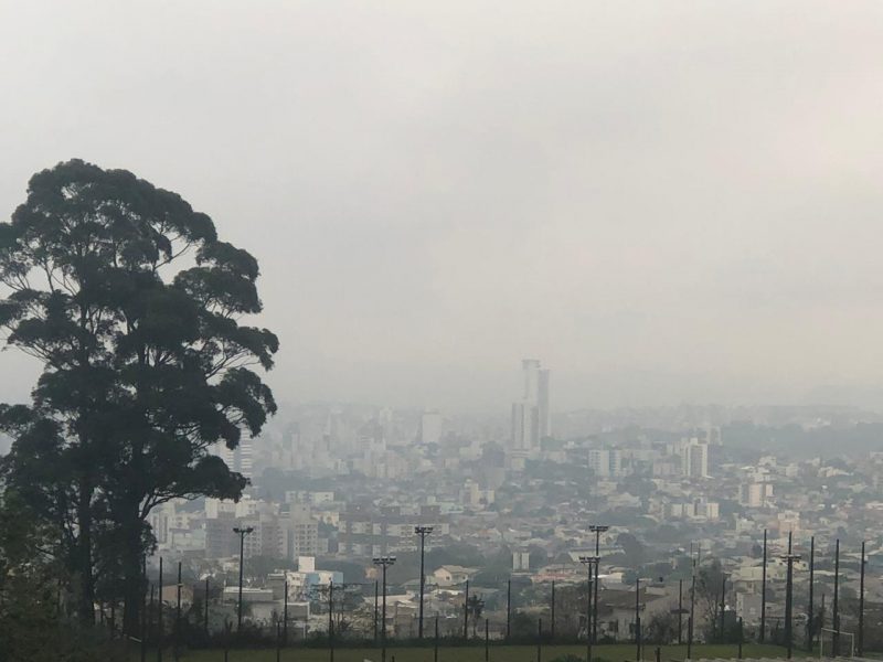 &nbsp;&Agrave;s 10h10 os term&ocirc;metros marcavam 17&deg;C em Chapec&oacute; – Willian Ricardo/ND