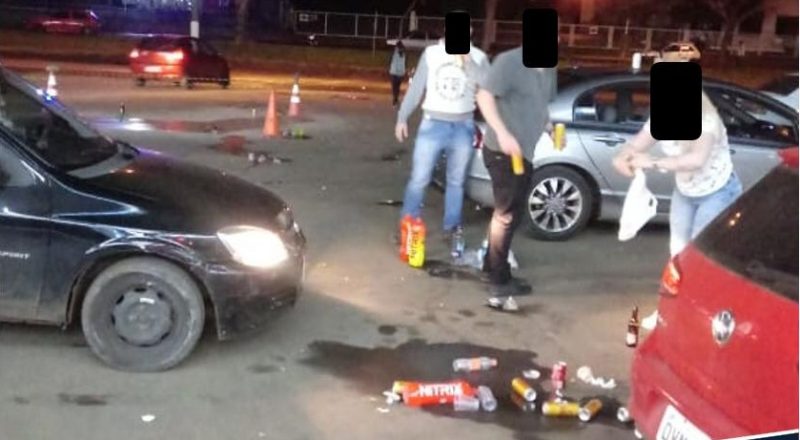 Fiscaliza&ccedil;&atilde;o no bairro Cristo Rei, em Chapec&oacute; – Foto: Guarda Municipal/ND