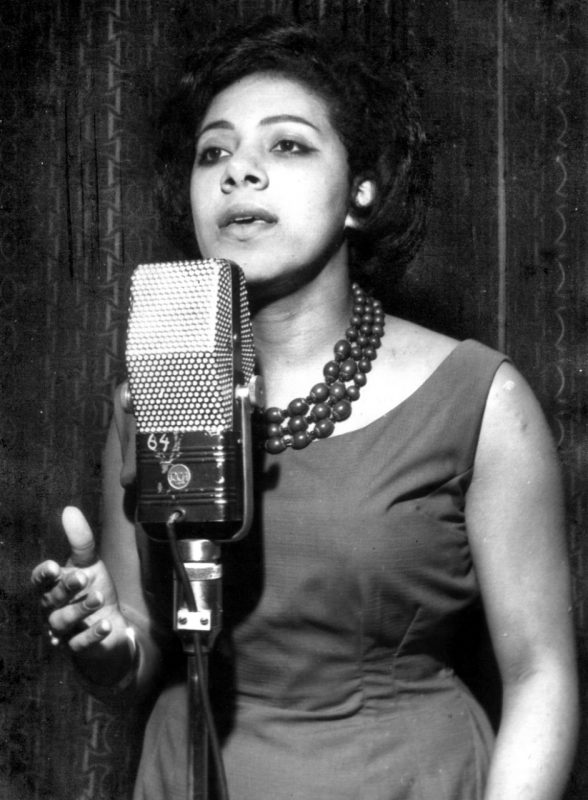 A cantora Neide Maria Rosa – Foto: Acervo Casa da Mem&oacute;ria/FFC/ND