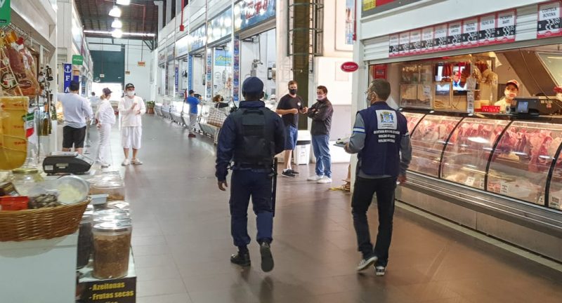12 funcion&aacute;rios de lojas do Mercado P&uacute;blico de Florian&oacute;polis testam positivo – Foto: Arquivo/PMF/Divulga&ccedil;&atilde;o/ND