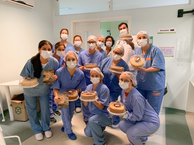 A&ccedil;&atilde;o da empresa A Boleira inclui op&ccedil;&atilde;o, na compra, de doar bolos para profissionais da sa&uacute;de que atuam na linha de frente no combate ao coronav&iacute;rus