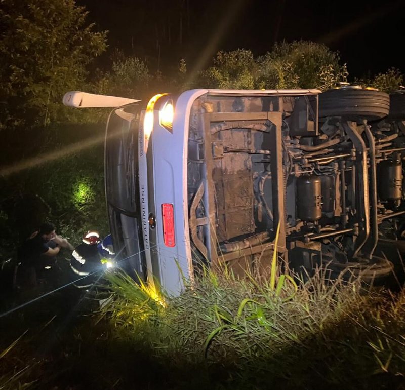 Tombamento de &ocirc;nibus matou sete pessoas – Foto: Tiago Seibert/Divulga&ccedil;&atilde;o/ND