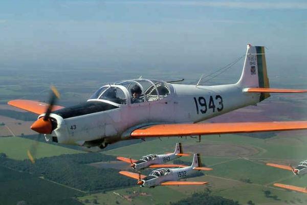 Uma aeronave T25 da FAB estaria desaparecida entre Tijucas e Canelinha – Foto: Academia da For&ccedil;a A&eacute;rea/Divulga&ccedil;&atilde;o/ND