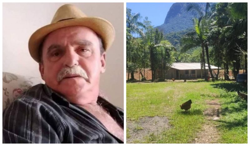 Agostinho Boso foi encontrado em um cativeiro, em um s&iacute;tio na cidade de Guaratuba – Foto: Divulga&ccedil;&atilde;o/ND