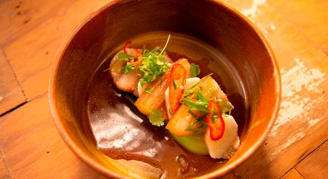 Aprenda a fazer barriga de porco com inhame – Foto: Divulga&ccedil;&atilde;o/Record TV