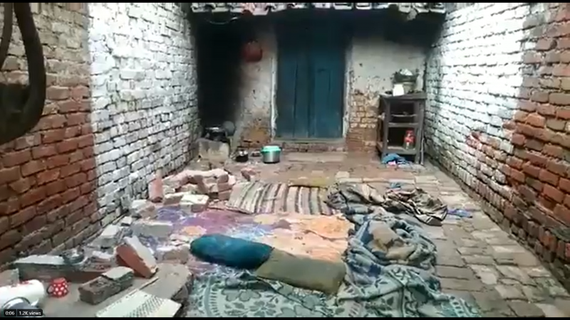 Muro foi derrubado por uma tropa de macacos – – Foto: Twitter/Divulga&ccedil;&atilde;o/Reprodu&ccedil;&atilde;o/ND