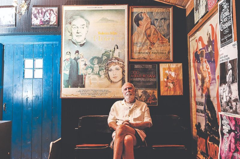 O cinéfilo, pesquisador e escritor, Gilberto Gerlach – Foto: Divulgação/ND