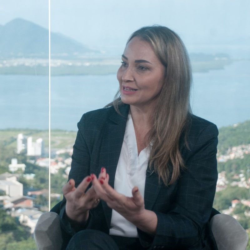 Daniela Reinehr pode ser efetivada no cargo em caso de impeachment de Carlos Mois&eacute;s – Foto: Leo Munhoz/ND