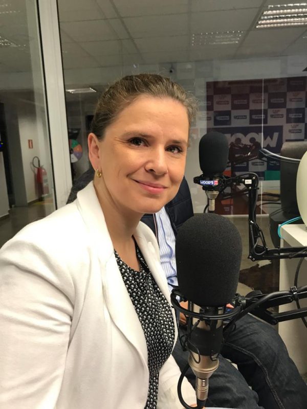 Dra. Gislaine Vasconcelos fala sobre as melhores formas de se comunicar com as startups – Foto: Condor Connect
