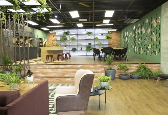 A casa foi especialmente preparada para receber os 14 chefs de cozinha – Foto: Foto: Antonio Chahestian/Record TV